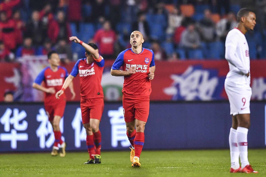 河南建业客场险胜重庆斯威！一球小胜