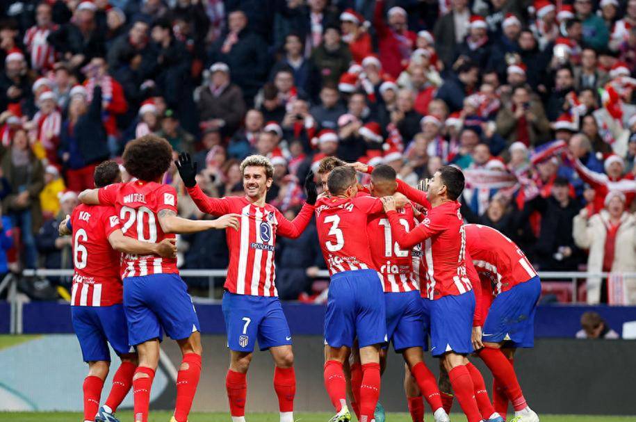 马德里竞技大胜瓦伦西亚,继续保持领先优势 马德里竞技大胜瓦伦西亚,继续保持领先优势