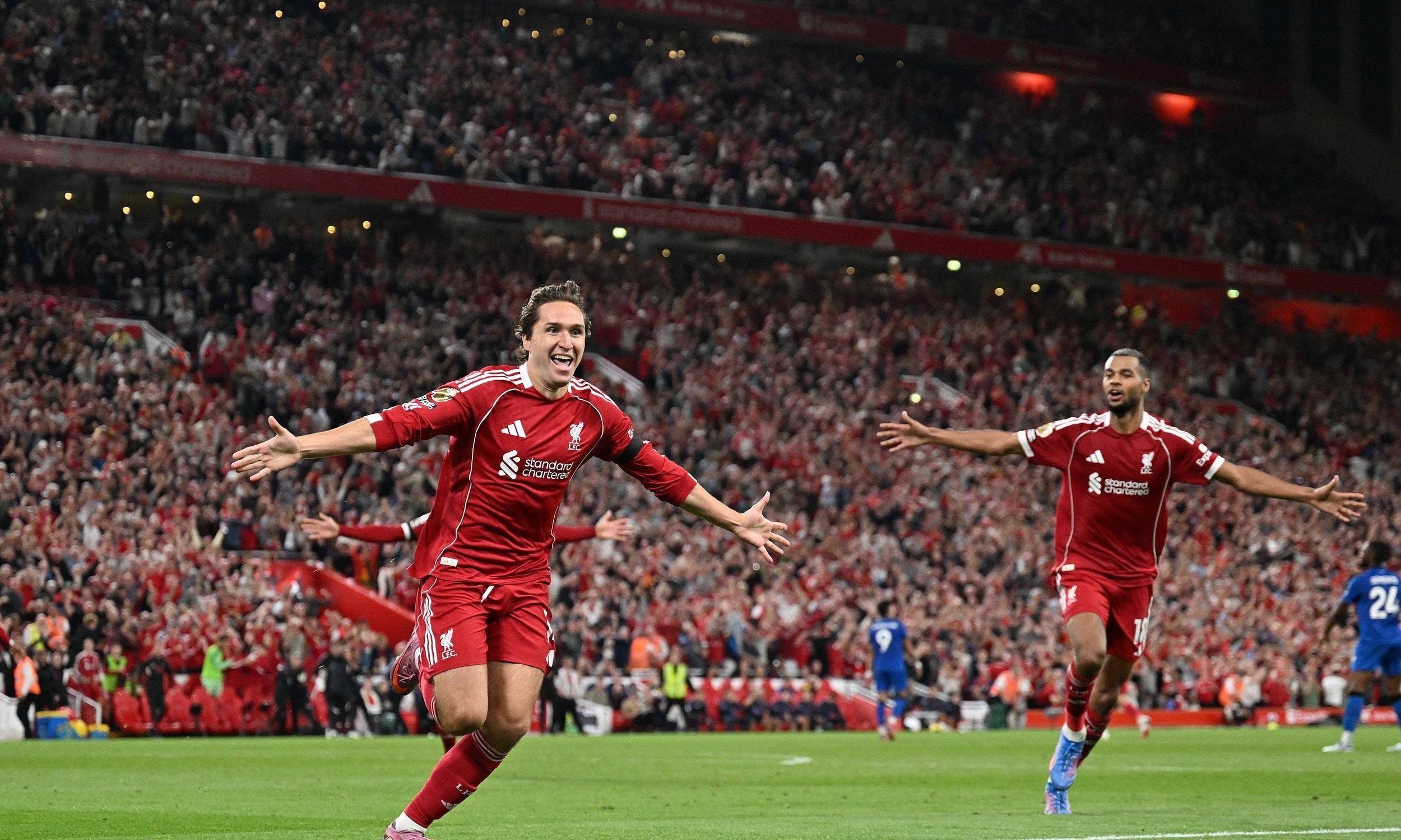 利物浦新援表现抢眼,红军迎来英超领头羊之争的简单介绍 利物浦新援表现抢眼,红军迎来英超领头羊之争的简单介绍