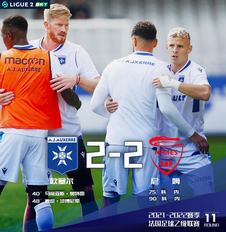 尼斯主场战平尼姆,难以取得胜利 尼斯主场战平尼姆,难以取得胜利