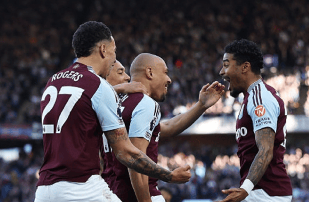 阿斯顿维拉在客场巴塞罗那主场1-1，收获宝贵1分